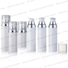 50ml 75ml 100ml White Plastic Airless Lotion Pump Bottle for Skincare
